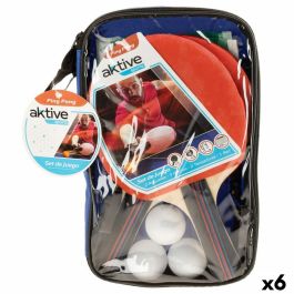 Set de Ping Pong Aktive 15 x 25,5 x 1 cm (6 Unidades) Precio: 34.95000058. SKU: B1H9LXDELL