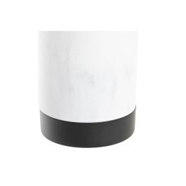 Escobillero Moderno DKD Home Decor Blanco Negro 10 x 37.4 x 10 cm