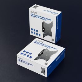 Ewent EW1520 Soporte de Pared para TV de 23 a 42 Pulgadas, Inclinable y Giratorio, VESA hasta 200x200, Carga Máxima 20 kg