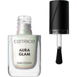 Catrice Esmalte de Uñas AURA GLAM #010 Glacier Glow 10.5 ml - Efecto Multidimensional y Brillante bajo Diferentes Luces