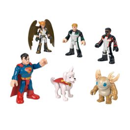 Imaginext Jdl09 Multipack de Figuras Superman y sus Amigos DC Super Friends, Set de Juguetes Coleccionables para Niños de +3 Años Imaginext Jdl09 Multipack de Figuras Superman y sus Amigos DC Super Friends, Set de Juguetes Coleccionables para Niños de +3 Años