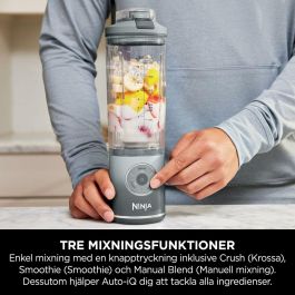 Ninja Licuadora Portátil Blast Max BC251EUNV, Recipiente 530 ml, Batería 2h, Sin Cable, Sin BPA, Azul