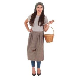 Creaciones Llopis Disfraz Delantal y Pañuelo Castañera Talla L