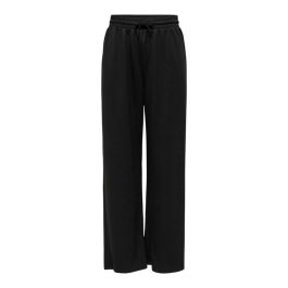 Pantalón Largo Deportivo Only Onlscarlett Wide Pant Swt Noos Negro Mujer