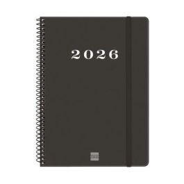 Finocam E10-155x212 mm Svh Agenda Espiral Tapa Dura Negro 2026, Estilo Moderno y Universal, Formato Similar DIN A5 Precio: 6.69000046. SKU: B15JKJN99P