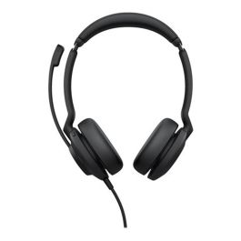Jabra Evolve2 30 SE USB-C, MS Stereo - Auriculares Diadema Alámbricos USB-C para Oficina/Centro de Llamadas Negro