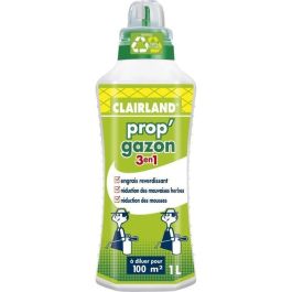 CLAIRLAND Prop'Gazon Fertilizante 3 en 1 concentrado - 1 L