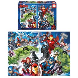 Educa Puzzle 2x100 Avengers 19679 +6 Años