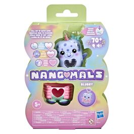 Hasbro Narval Nano-mals Bubbly HASG2214ES0 Compañero Electrónico Más de 70 Reacciones para Niños a Partir de 5 Años