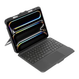 Targus Versavu - Teclado Inalámbrico Bluetooth 5.0 Retroiluminado Español para iPad (M4) 13" Negro