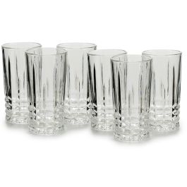 Vivalto Set de Jarra 1L y 6 Vasos de Agua 250ml, Vidrio Transparente - 16x23.5x25.5 cm (4 Unidades) Vivalto Set de Jarra 1L y 6 Vasos de Agua 250ml, Vidrio Transparente - 16x23.5x25.5 cm (4 Unidades)
