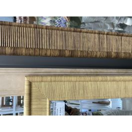 Espejo de pared Home ESPRIT Beige Natural Scandi 60 x 2 x 90 cm (4 Unidades)