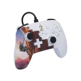 Power A Mando con Cable Enhanced NSGP0031-01 para Nintendo Switch con Cable 3m y Botones Programables, Negro