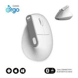 SUBBLIM NATURE VERTICAL ERGO DUAL MOUSE BATTERY WHITE Precio: 28.58999979. SKU: B156AJGVHA