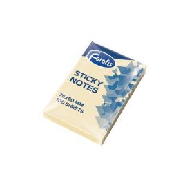 Notas Adhesivas Forofis 100H 50X76 Amarillo Pastel (Set de 12) Precio: 3.78999951. SKU: B1EFJWS3QM