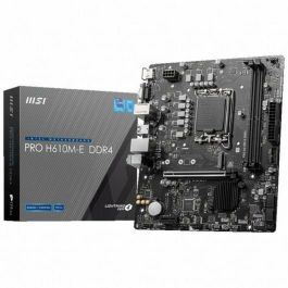 MSI 911-7D48-007 Placa Base PRO H610M-E D4 LGA 1700 DDR4 Micro ATX Precio: 66.68999942. SKU: S5622611