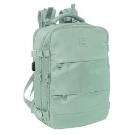 Safta Mochila de Viaje Cabina para Portátil 15,6'' Verde Pastel 440x290x190 mm