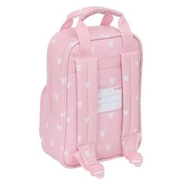 Mochila Infantil Safta Koala Rosa 20 x 28 x 8 cm