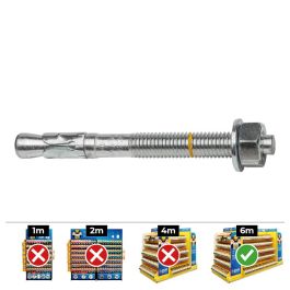 Celo Anclaje metálico espárrago Ø12x120mm acero zincado (caja 20 unid) Precio: 31.78999967. SKU: S7909194