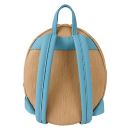 Loungefly Mochila Pinocho Disney Cameo 28cm - Piel Sintética, Tirantes Ajustables, Bolsillo Delantero con Cremallera