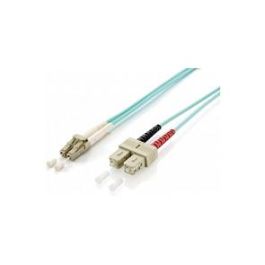 EQUIP 255311 Cable de Fibra Óptica Multimodo Duplex OM3 LC a SC de 1m Turquesa Precio: 26.49999946. SKU: B12FGJF68Y