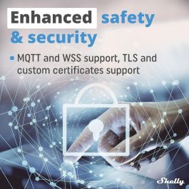 Shelly Módulo switch Wi-Fi BT Plus 1