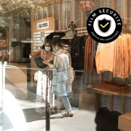 Película Adhesiva para Ventanas Seguridad 100 x 90 cm EASY PROTEC