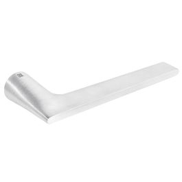 NUDA Manilla sin Roseta Lieve Ø25 mm para Puertas - Acabados Cromo Satinado, Negro/Blanco Mate & Cromo Cepillado