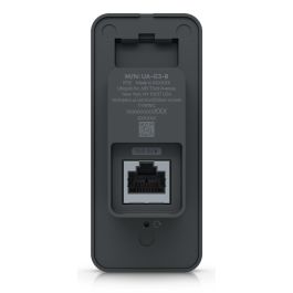 Ubiquiti BLE 4.1 NFC PoE 1x 10/100 MbE RJ45 port 48V DC 5W Proximity sensor Lector de acceso negro compacto 3ª generación con Apple Touch Pass