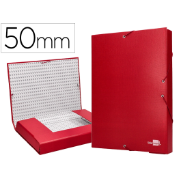 Liderpapel Carpeta Proyectos Folio Lomo 50mm Cartón Forrado Rojo Precio: 8.49999953. SKU: B1CHV3EPAA