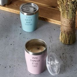 Cook Concept Vaso Térmico Espresso Take Away 300 ml Acero Inoxidable Antideslizante