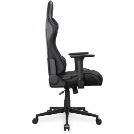 COUGAR Armor One V2 Silla Gaming Oro/Negro 120kg, Asiento Acolchado PVC/Cuero, Respaldo Acolchado Imitación Piel, Reposabrazos 4D