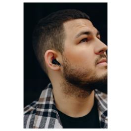 Canyon TWS-6 Auriculares True Wireless In-Ear-Buds Bluetooth 5.3 Negro Llamadas/Música/Deporte Uso Diario 21h