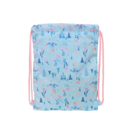 Bolsa Mochila con Cuerdas Frozen Ice magic Azul 26 x 34 x 1 cm