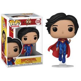 FUNKO POP DC Comics: The Flash - Supergirl Figura de Vinilo 9cm en Caja Regalo con Ventana