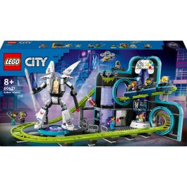LEGO 60421 City Achterbahn con Roboter-Mech - Montaña Rusa de Robot World 986 Piezas para Niños +8 Años Precio: 108.68999966. SKU: B12GRZYSV5