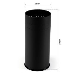 Paraguero Negro Luma Versa 23X50CM Paraguero Negro Luma Versa 23X50CM