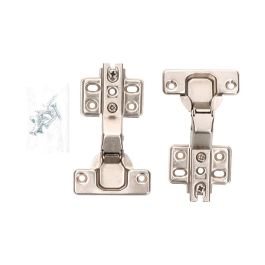 Edm Bisagra Cazoleta 45° BC09 35mm Acero Zincado Con Base Y Tornillos Precio: 6.50000021. SKU: B1D24JEHJK