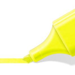 STAEDTLER Textmarker Textsurfer classic 364 - Rotuladores Fluorescentes Punta Cincel, 4 Colores Surtidos: Azul, Verde, Rosa, Amarillo, Recargable, Secado Rápido