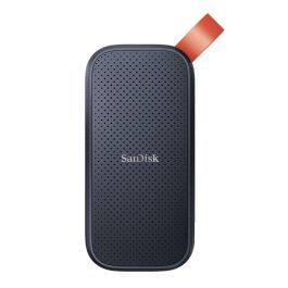 SanDisk SDSSDE30-2T00-G26 SSD Externo 2 TB Negro - Velocidad de lectura 520 MB/s, Portátil, Resistente a Caídas