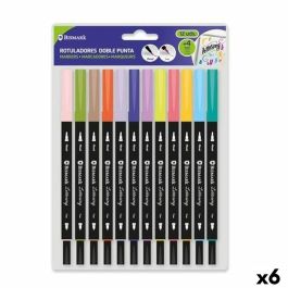 Set de Rotuladores Bismark LETTERING Multicolor 12 Piezas (6 Unidades) Precio: 33.7900002. SKU: B1GWF8F92P