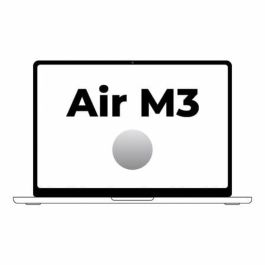 Laptop Apple MXD23Y/A Qwerty Español 15,3" M3 16 GB RAM 512 GB SSD