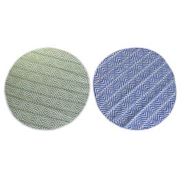 DKD Home Decor Alfombra Verde Menta Azul 150 x 150 cm (6 Unidades) Precio: 54.7767. SKU: B15MD2JW9Q