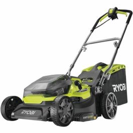 Cortacésped Híbrido RYOBI - Ø 37 cm - 2 baterías LithiumPlus 36V 5.0 Ah - Negro y Verde