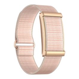Beafon Fit 20F - Pulsera de Actividad Inteligente Impermeable IP68 con Monitor Cardíaco, Sueño, GPS y SpO2 - 25 Días Batería - Color Oro Rosa