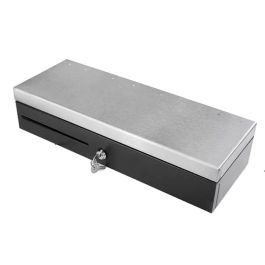 Mustek LB-170M Cajón de Efectivo Automático y Manual, Acero Inoxidable, 460x170x100mm para Punto de Venta
