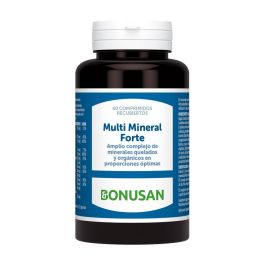 Bonusan Multi Mineral Forte 60 Cápsulas con Calcio, Magnesio y Minerales de Alta Absorción Aquamin™ Precio: 24.9499998. SKU: B1ELWBWGF2