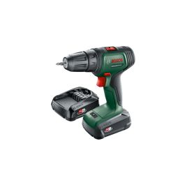 Taladro atornillador Bosch UniversalDrill 18 (2 baterías 1.5Ah + SystemBox + 241 accesorios)