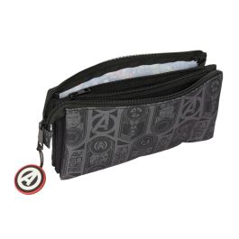 Safta Portatodo Triple Compartimento Estuche Escolar Avengers 'Vendetta' para Niños y Niñas de 3 Años en Adelante con Medidas 22x12x3cm