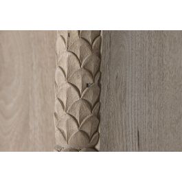 DKD Home Decor Estantería India 1c24 Item Home Madera Natural 38 x 196 x 204 cm con 2 Estanterías